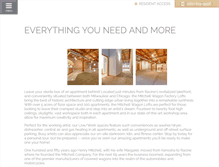 Tablet Screenshot of mitchelllofts.com